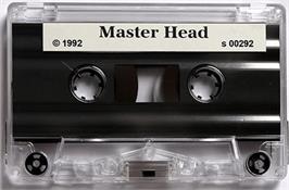 Cartridge artwork for Master Head on the Atari 8-bit.