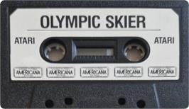 Cartridge artwork for Olympic Skier on the Atari 8-bit.