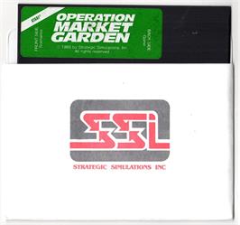 Cartridge artwork for Operation Market Garden: Drive on Arnhem, September 1944 on the Atari 8-bit.