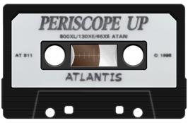 Cartridge artwork for Periscope Up on the Atari 8-bit.