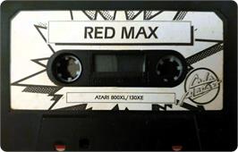 Cartridge artwork for Red Max on the Atari 8-bit.