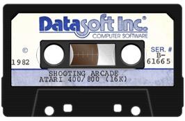 Cartridge artwork for Shooting Arcade on the Atari 8-bit.