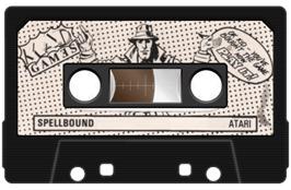 Cartridge artwork for Spellbound on the Atari 8-bit.