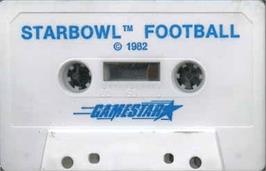 Cartridge artwork for Starbowl Football on the Atari 8-bit.
