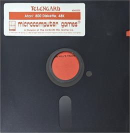 Cartridge artwork for Telengard on the Atari 8-bit.