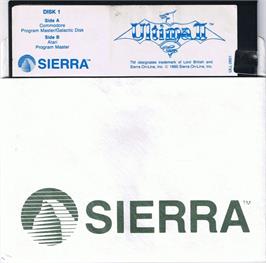 Cartridge artwork for Ultima 2 - Revenge Of The Enchantress on the Atari 8-bit.