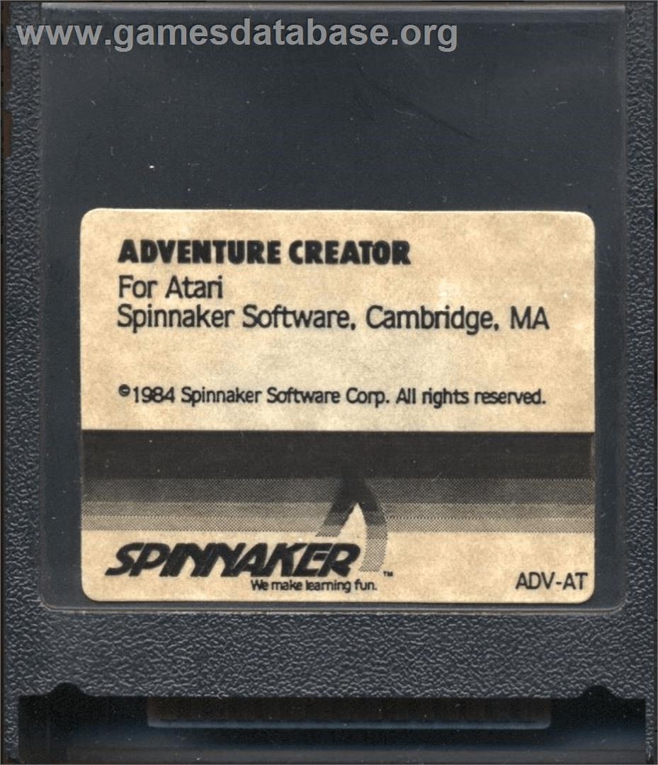Adventure Creator - Atari 8-bit - Artwork - Cartridge