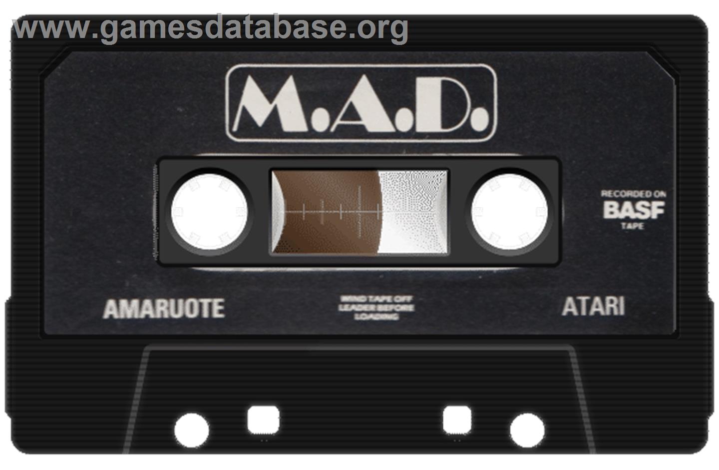 Amaurote - Atari 8-bit - Artwork - Cartridge