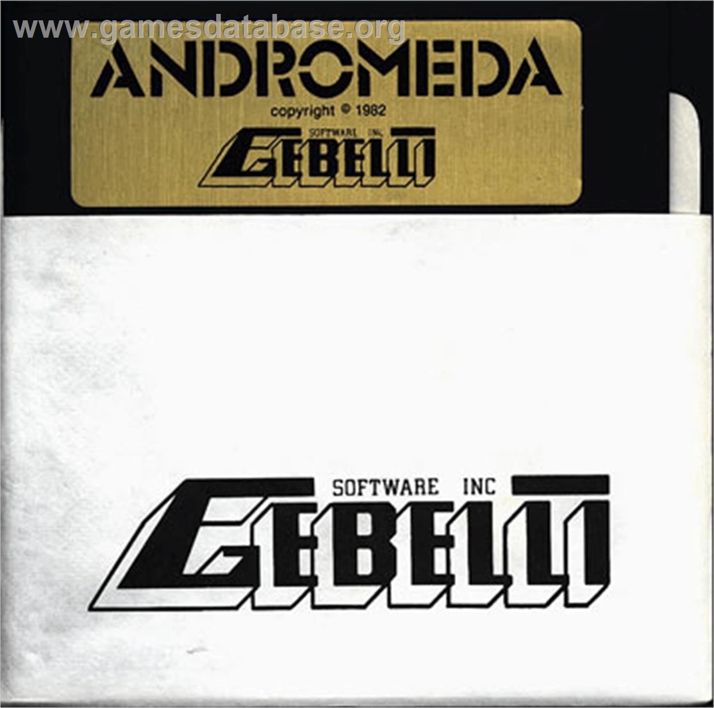 Andromeda - Atari 8-bit - Artwork - Cartridge