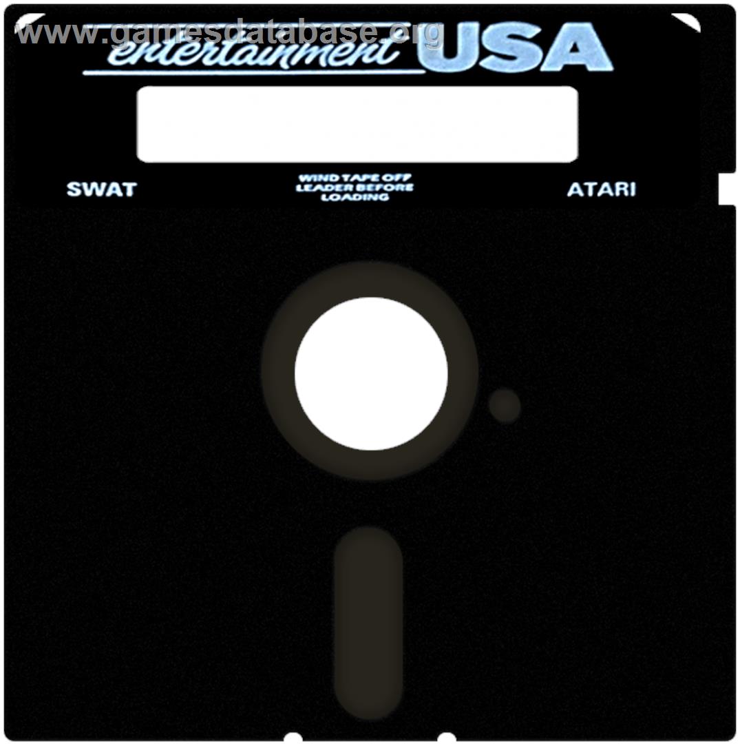 Angeles Swat, Los - Atari 8-bit - Artwork - Cartridge