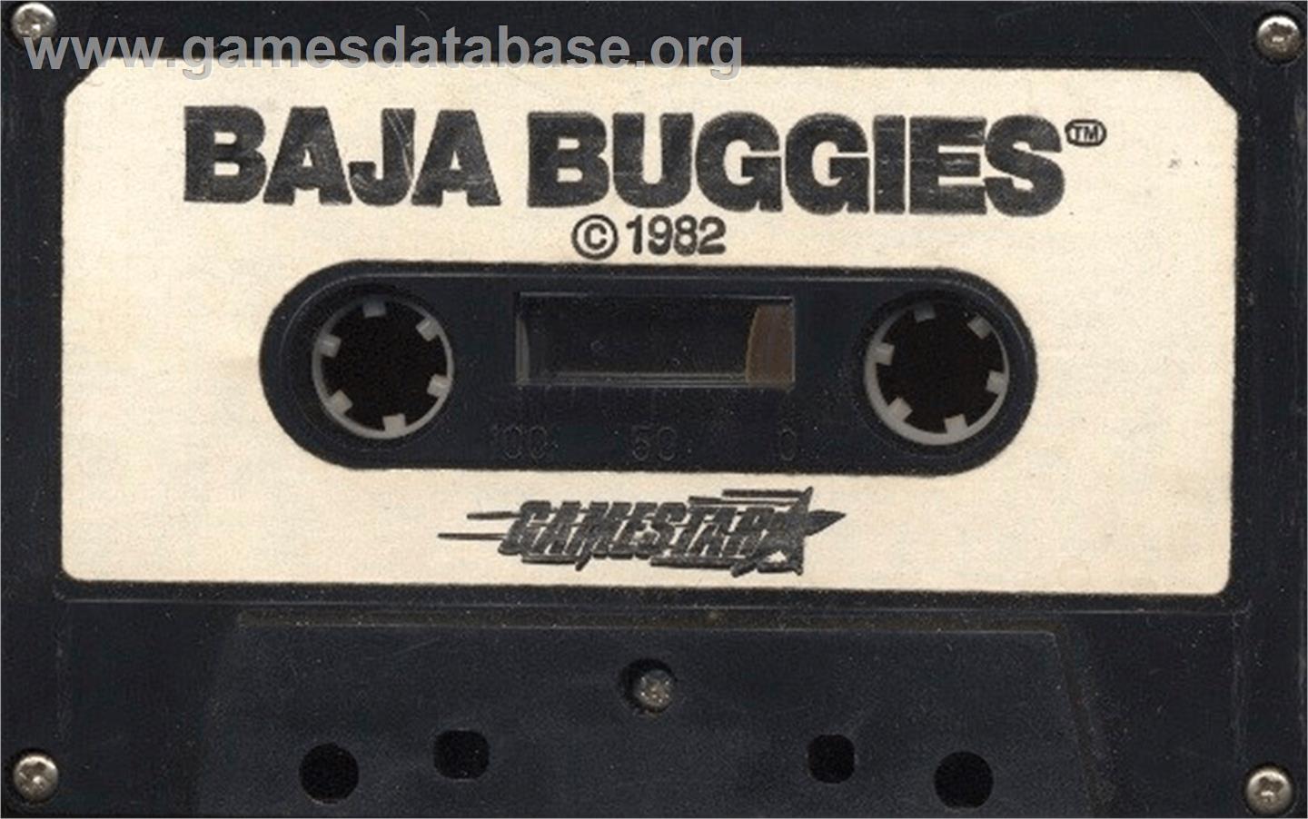Baja Buggies - Atari 8-bit - Artwork - Cartridge