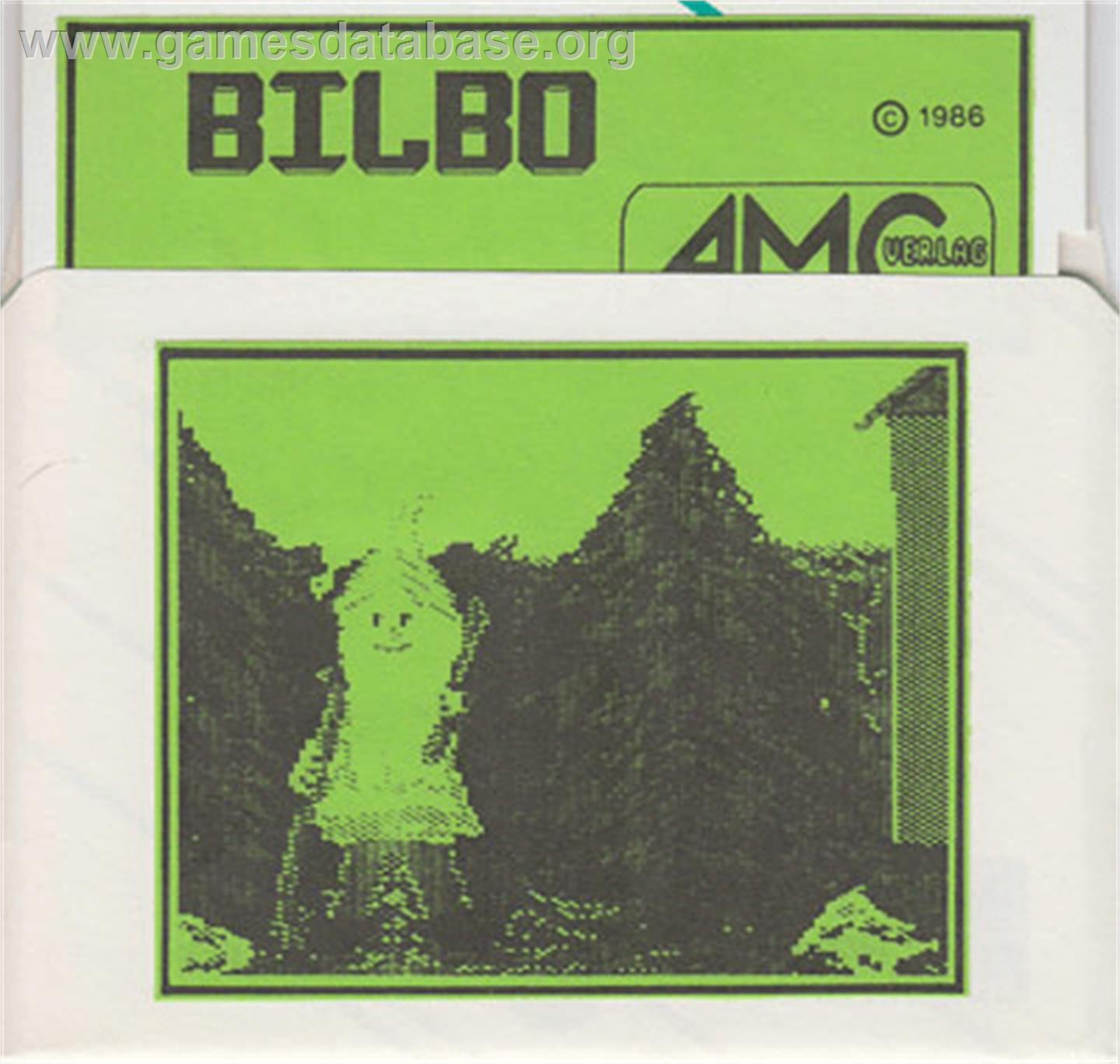 Bilbo - Atari 8-bit - Artwork - Cartridge
