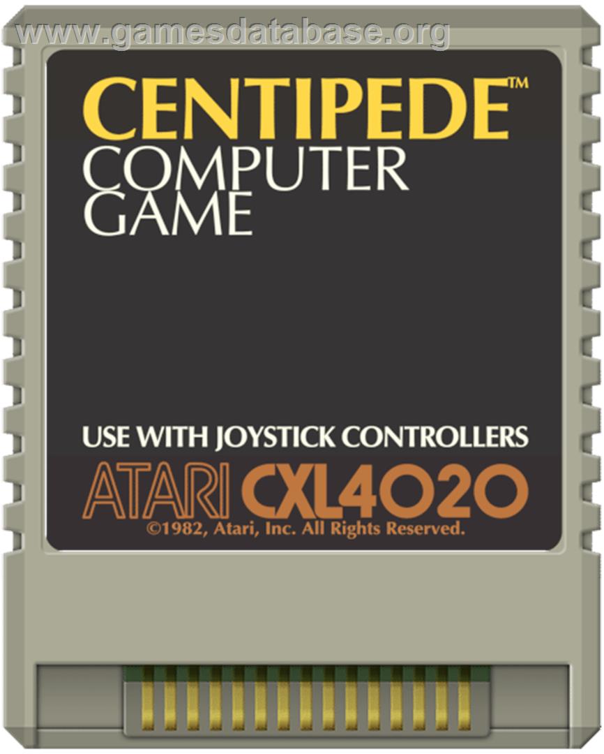 Centipede - Atari 8-bit - Artwork - Cartridge