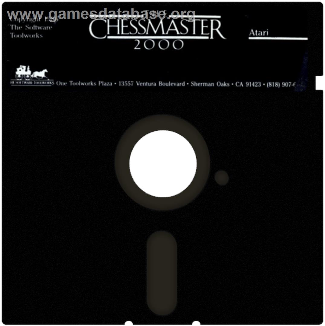 Chessmaster 2000 - Atari 8-bit - Artwork - Cartridge
