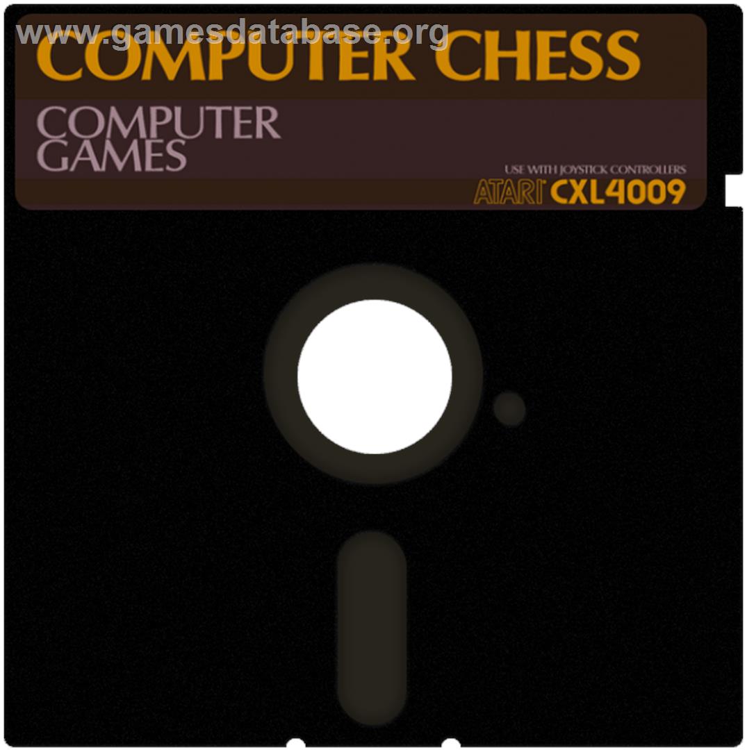 Computer Chess - Atari 8-bit - Artwork - Cartridge