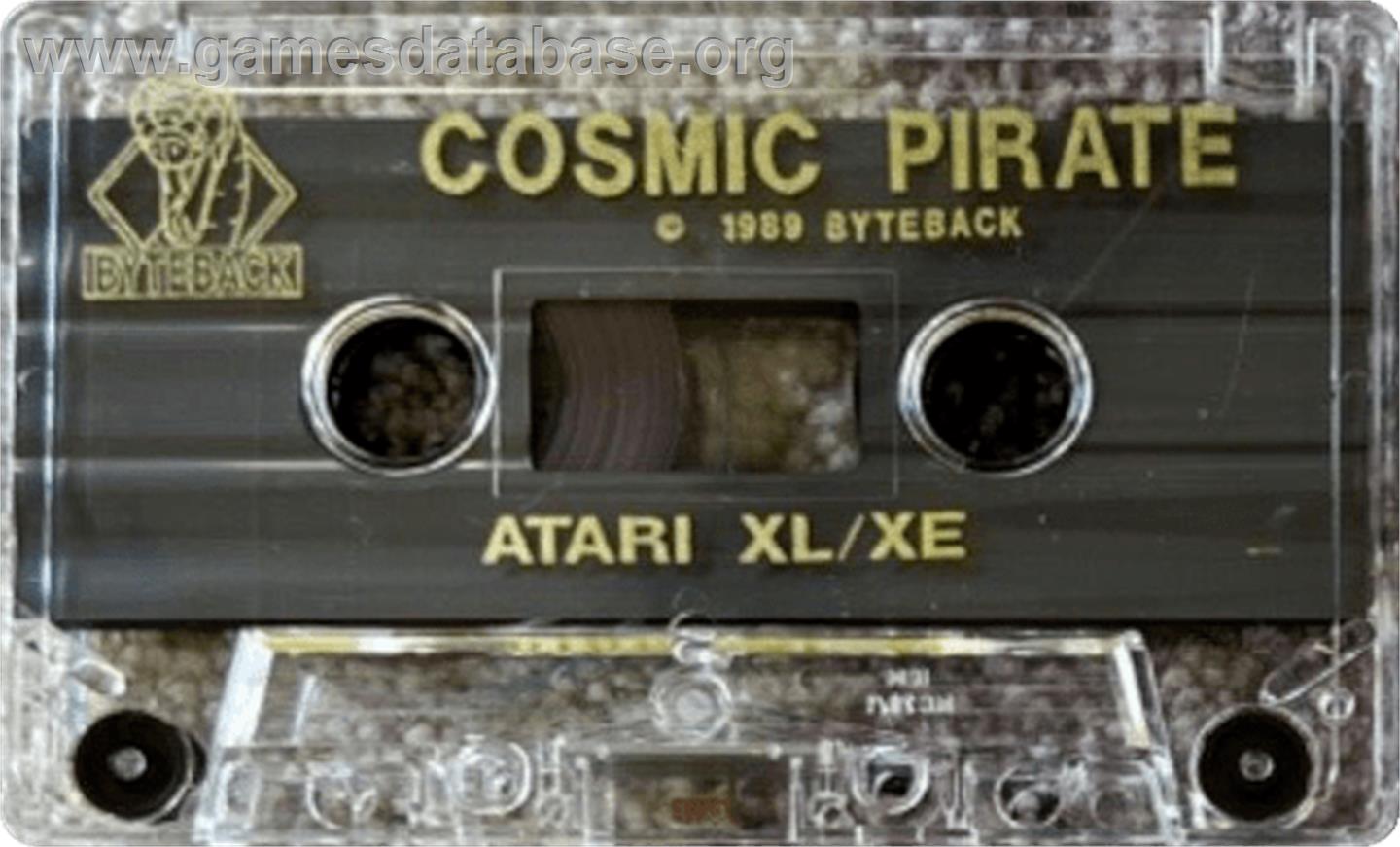 Cosmic Pirate - Atari 8-bit - Artwork - Cartridge
