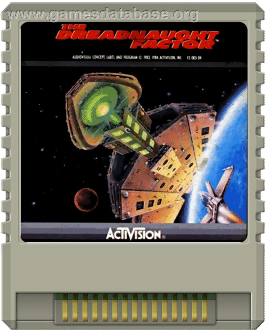 Dreadnaught Factor, The - Atari 8-bit - Artwork - Cartridge