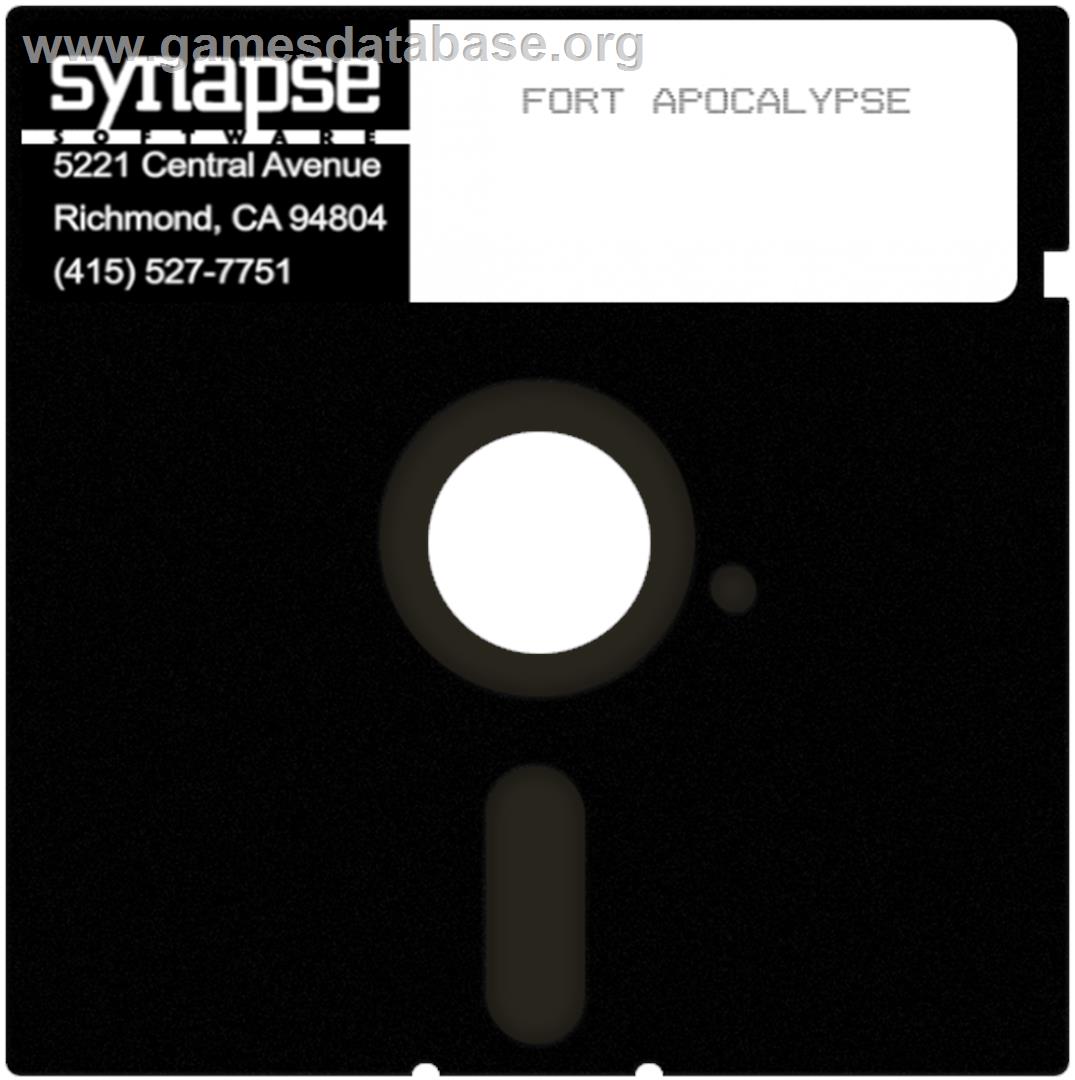 Fort Apocalypse - Atari 8-bit - Artwork - Cartridge