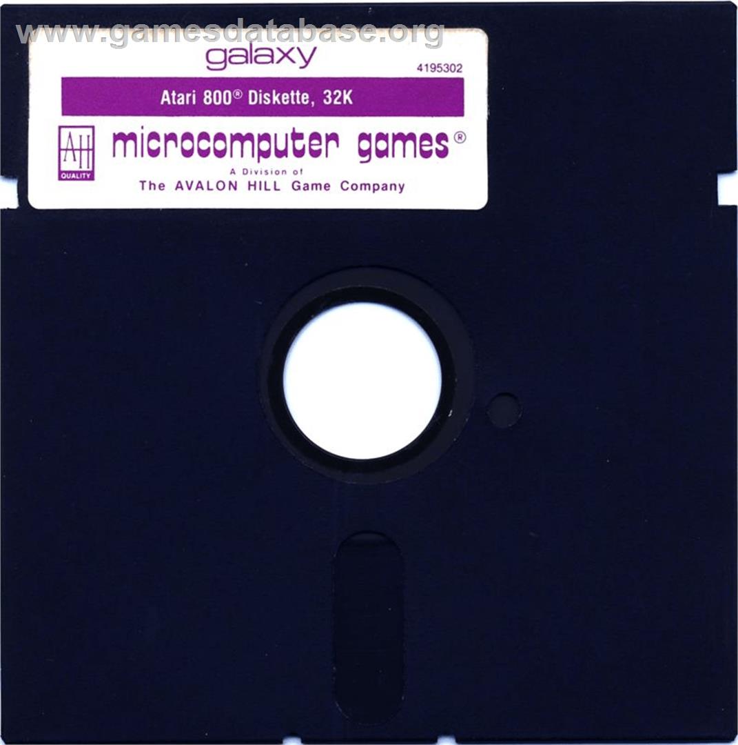Galaxy - Atari 8-bit - Artwork - Cartridge