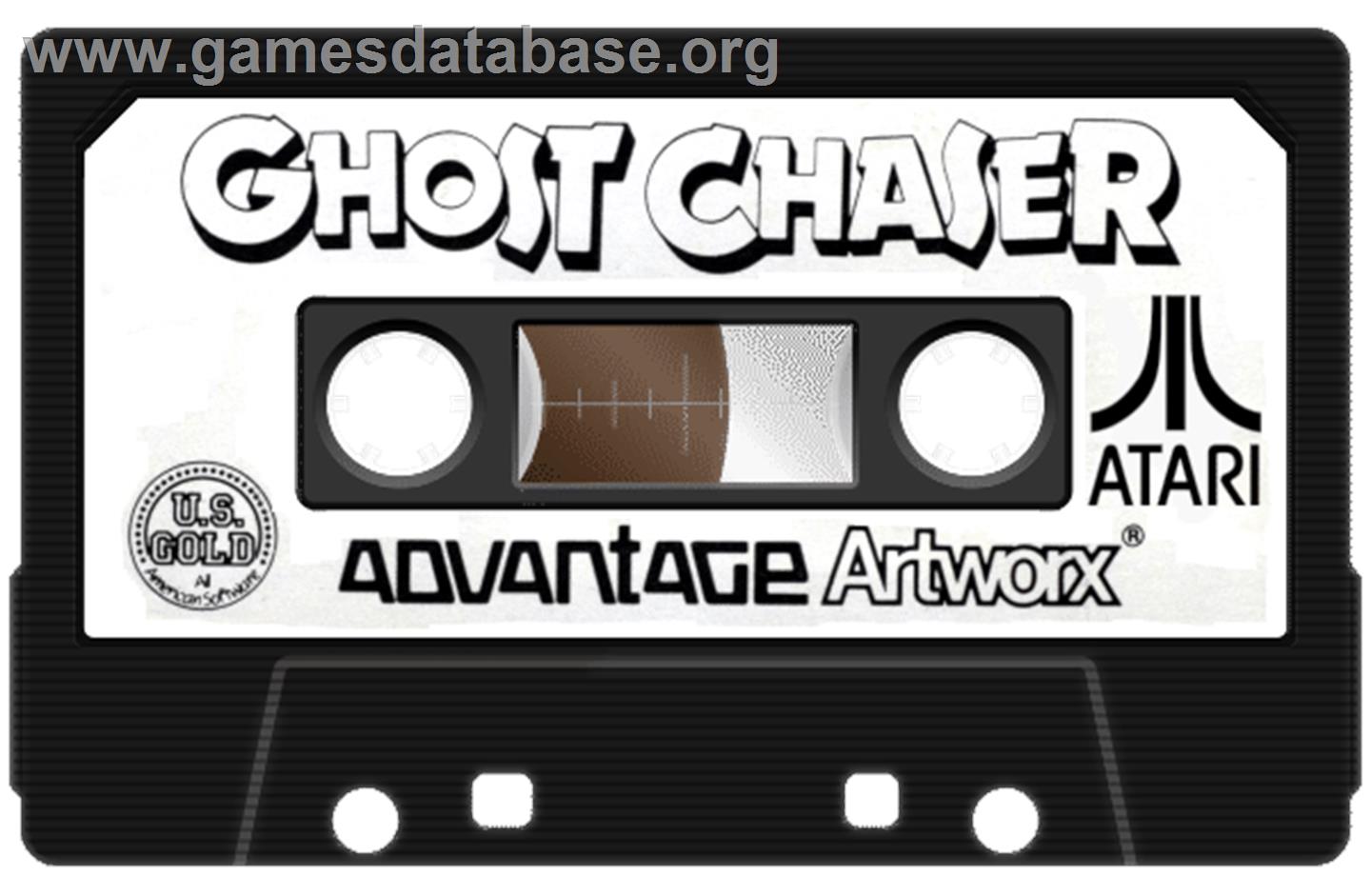 Ghost Chaser - Atari 8-bit - Artwork - Cartridge