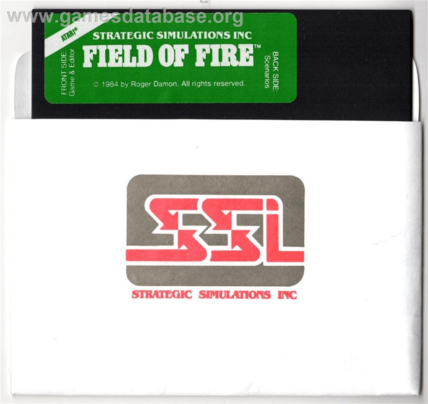 Guild of Thieves - Atari 8-bit - Artwork - Cartridge