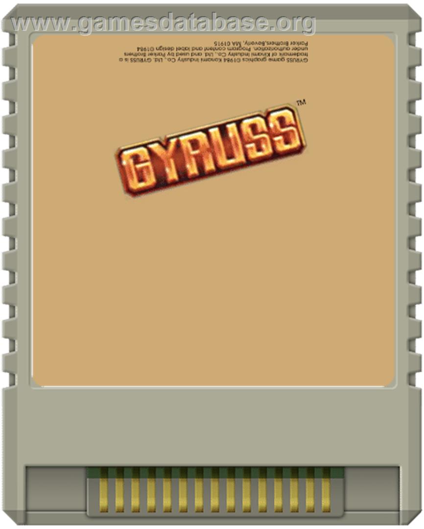 Gyruss - Atari 8-bit - Artwork - Cartridge