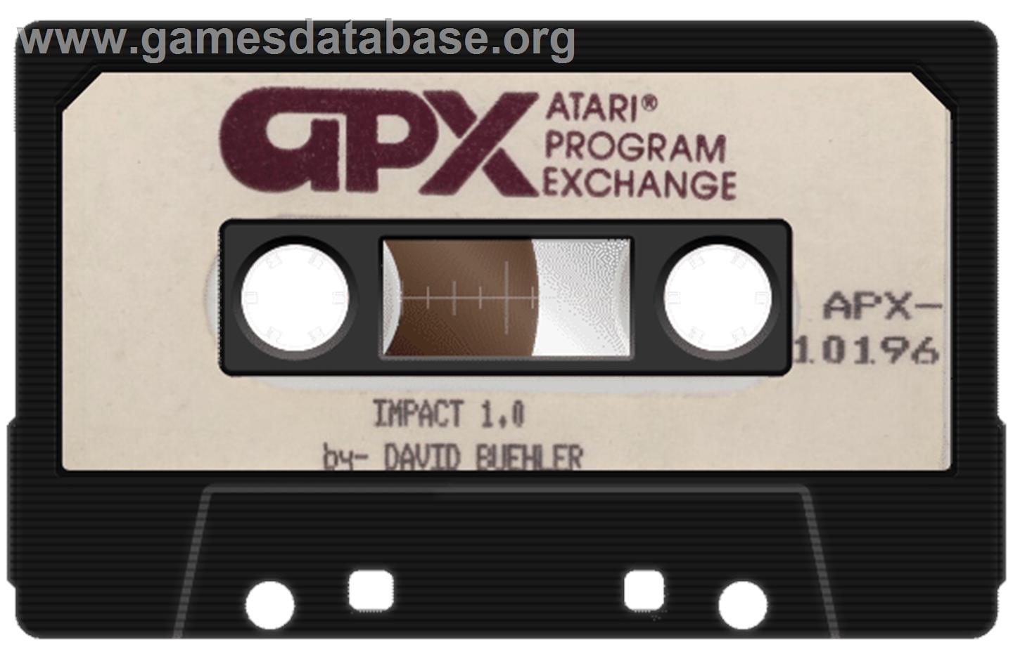 Impact - Atari 8-bit - Artwork - Cartridge