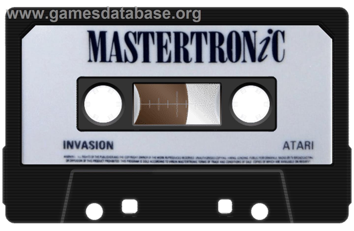 Invasion - Atari 8-bit - Artwork - Cartridge