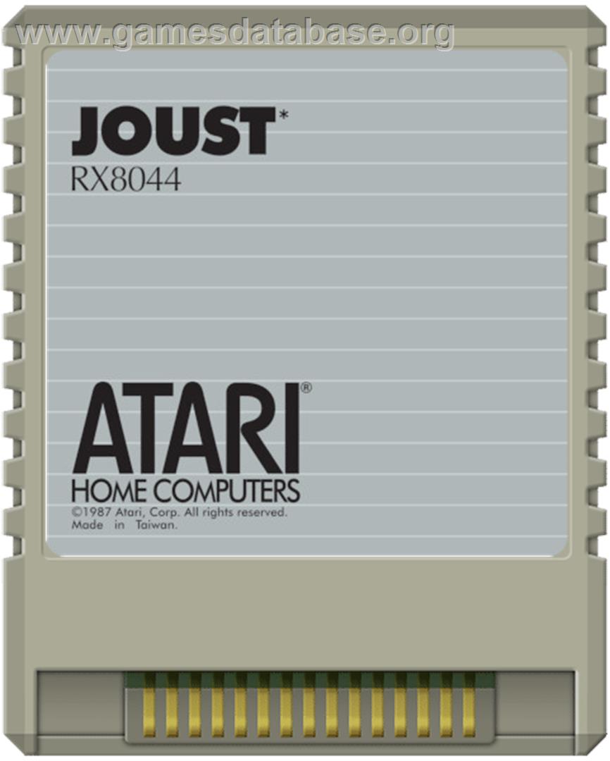 Joust - Atari 8-bit - Artwork - Cartridge