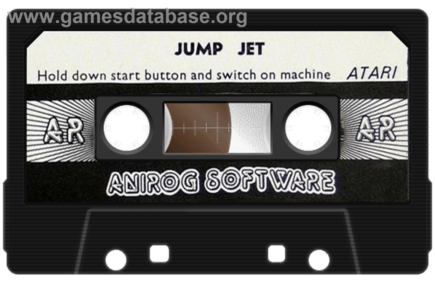 Jump Jet - Atari 8-bit - Artwork - Cartridge