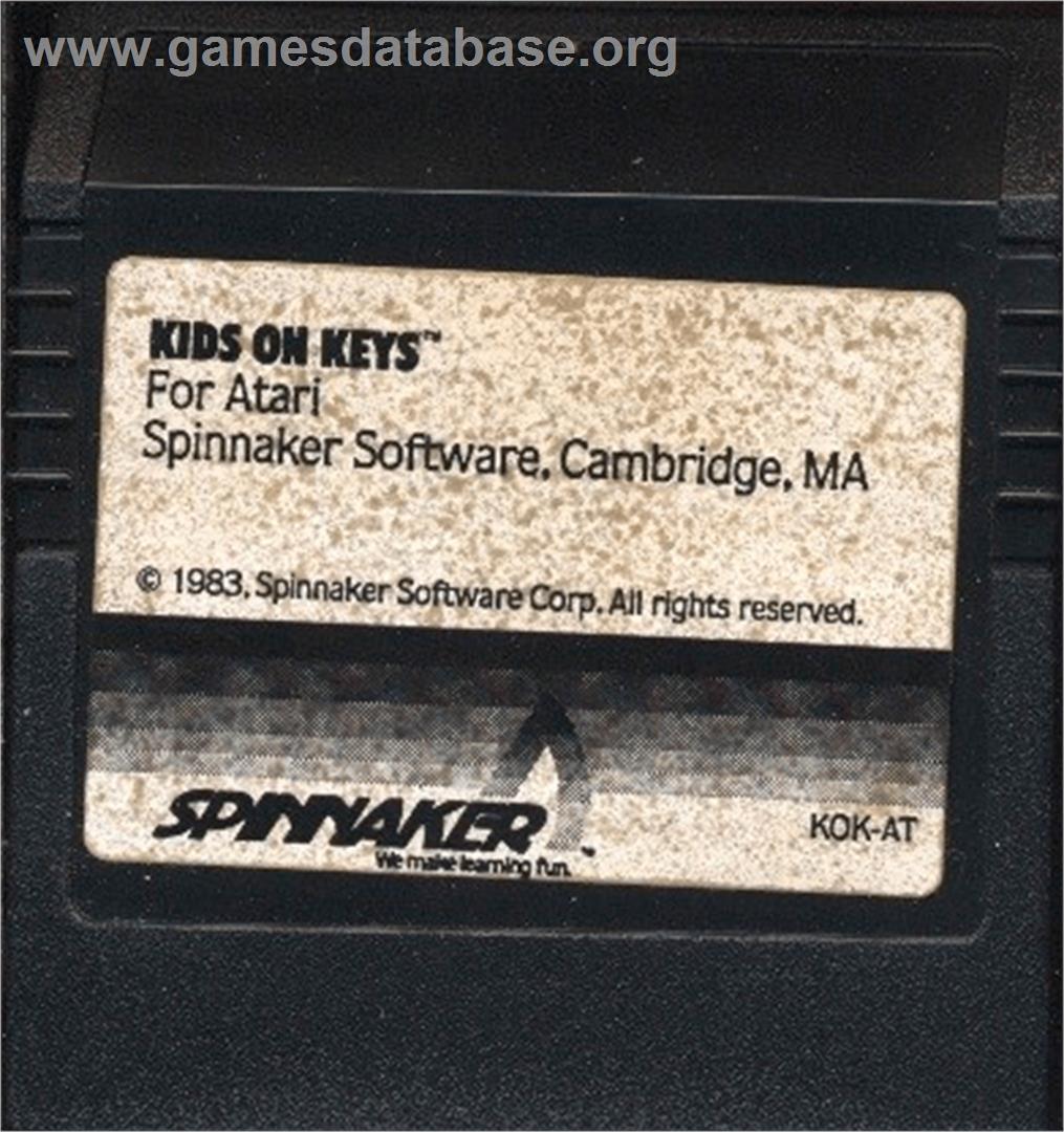 Kids On Keys - Atari 8-bit - Artwork - Cartridge