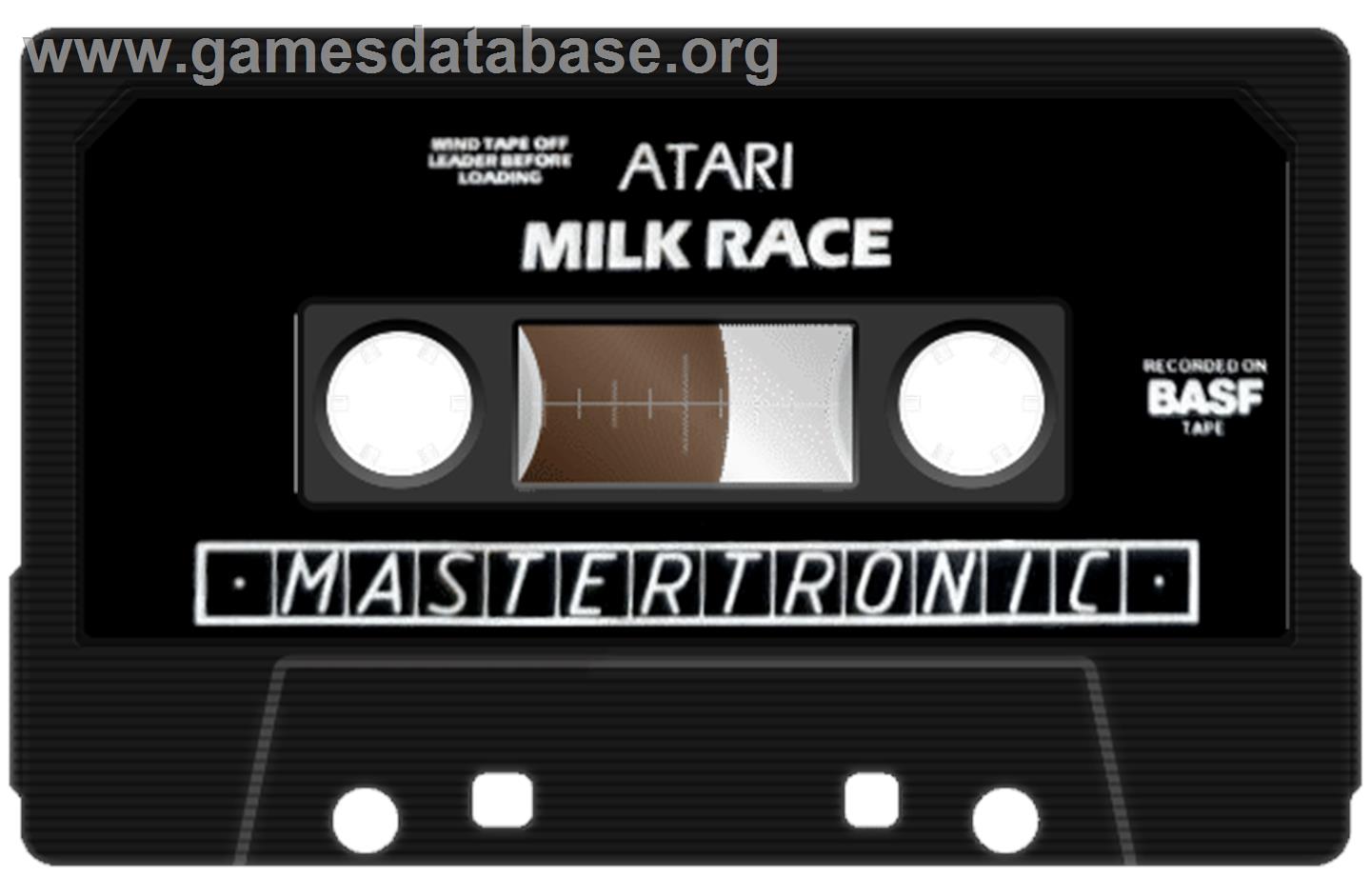 Milk Race - Atari 8-bit - Artwork - Cartridge