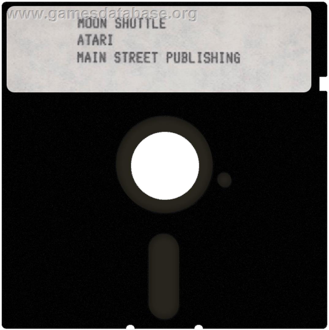 Moon Shuttle - Atari 8-bit - Artwork - Cartridge