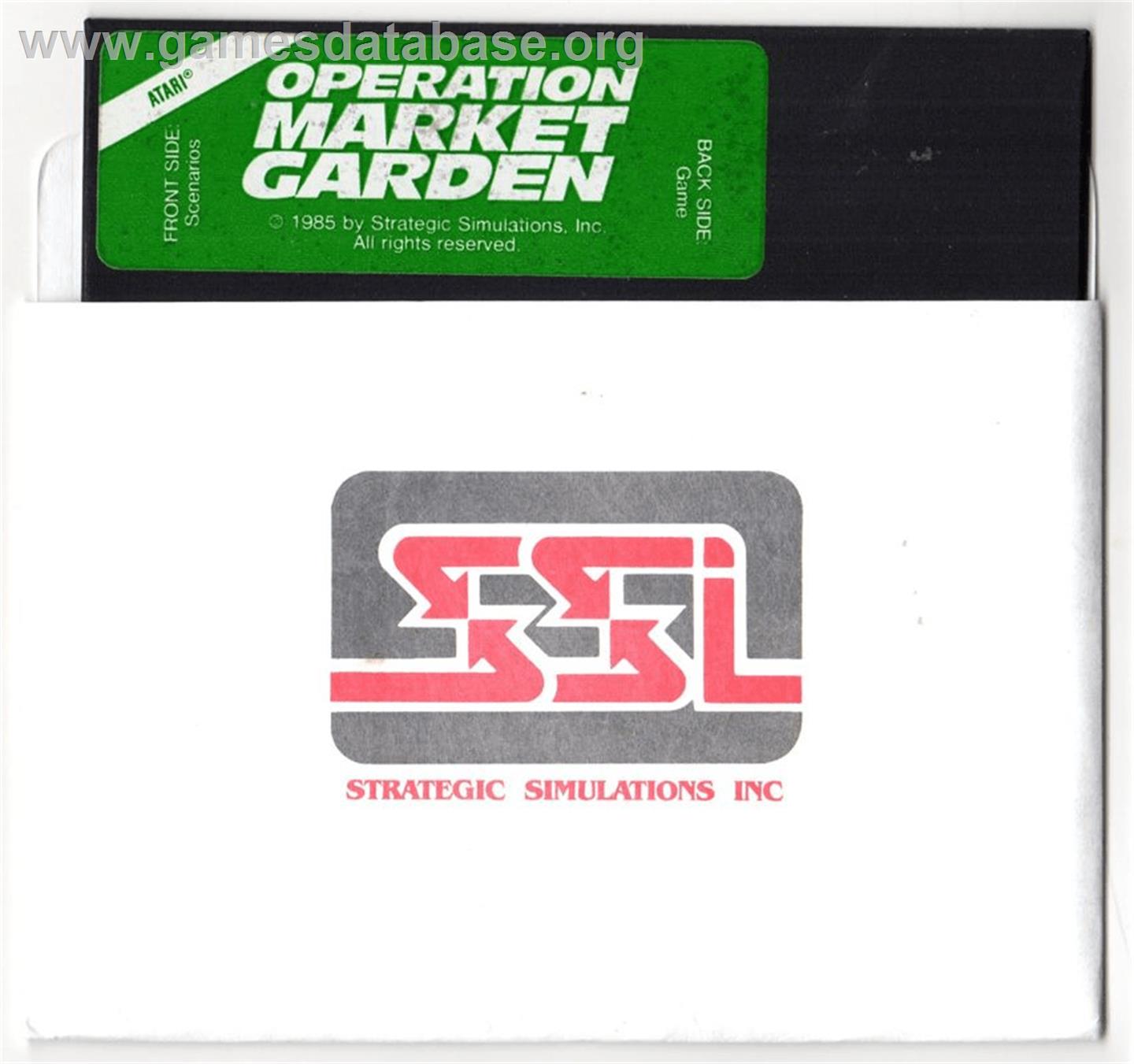 Operation Market Garden: Drive on Arnhem, September 1944 - Atari 8-bit - Artwork - Cartridge