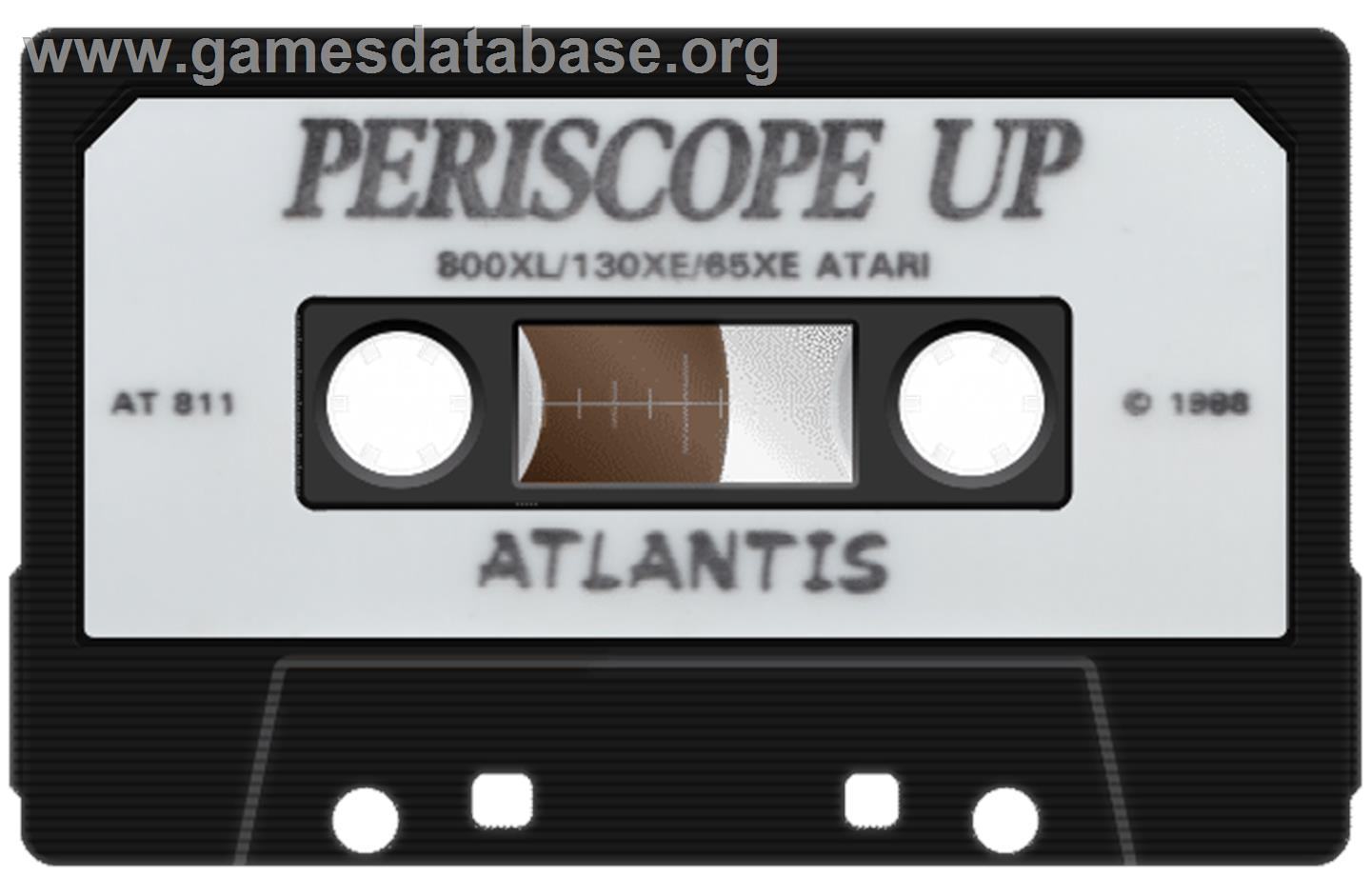 Periscope Up - Atari 8-bit - Artwork - Cartridge