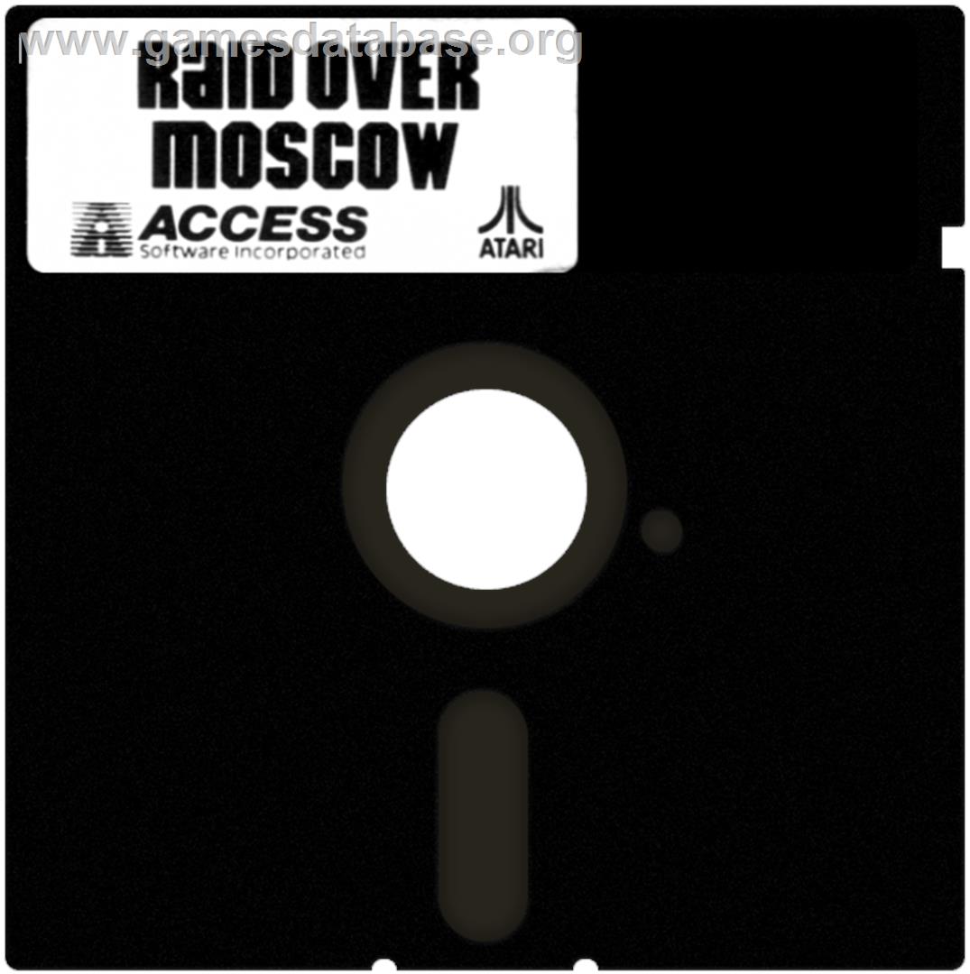 Raid Over Moscow - Atari 8-bit - Artwork - Cartridge