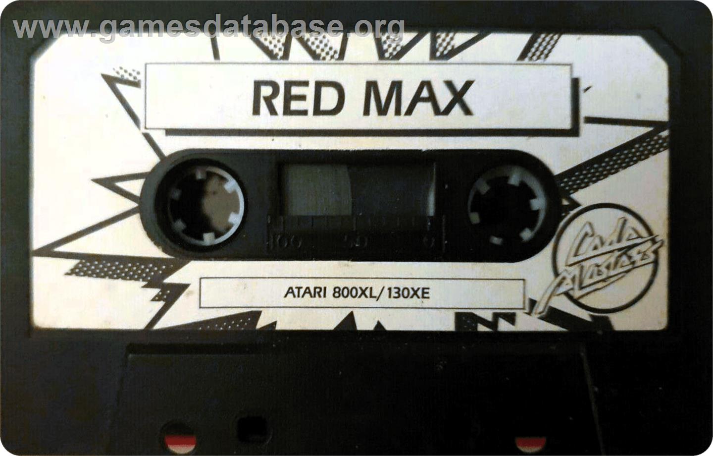 Red Max - Atari 8-bit - Artwork - Cartridge