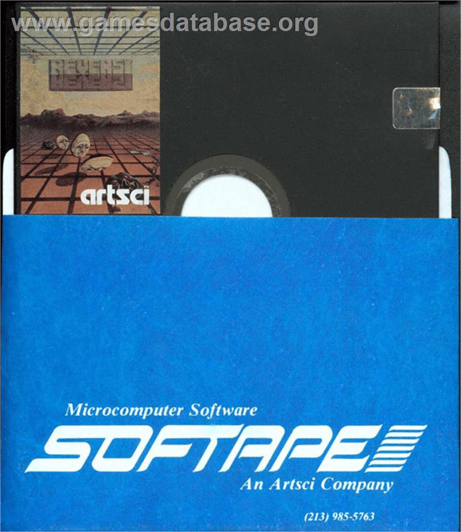 Reversi - Atari 8-bit - Artwork - Cartridge