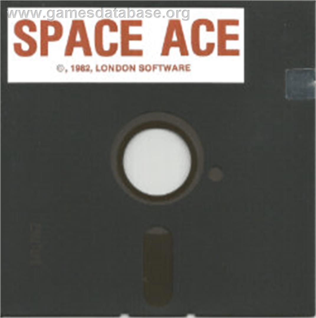 Space Ace - Atari 8-bit - Artwork - Cartridge