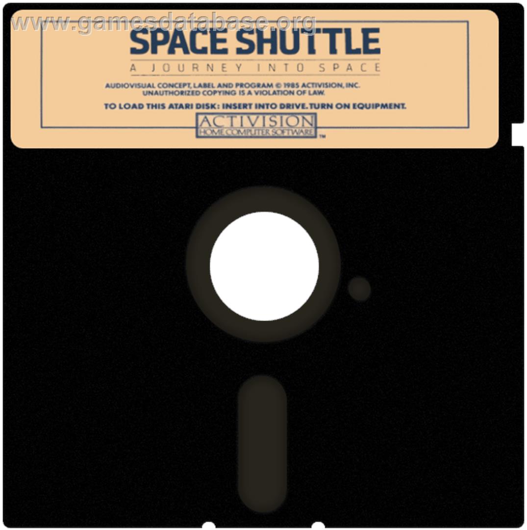 Space Shuttle: A Journey into Space - Atari 8-bit - Artwork - Cartridge