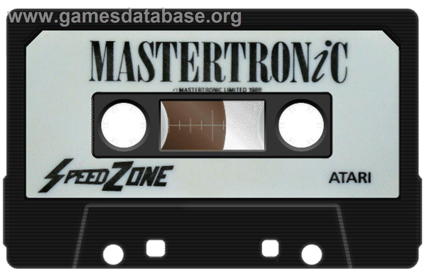 Speed Zone - Atari 8-bit - Artwork - Cartridge