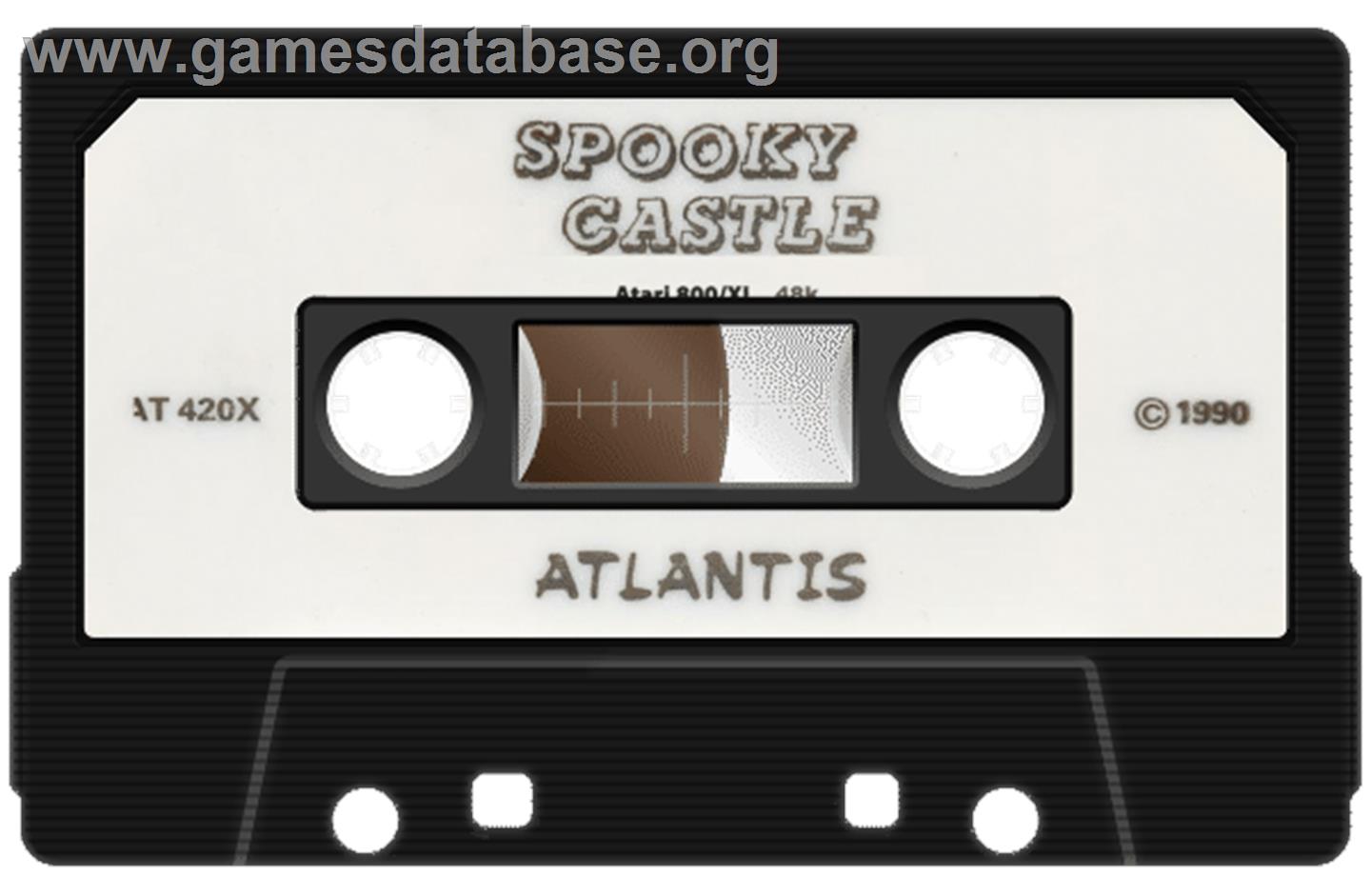 Spooky Castle - Atari 8-bit - Artwork - Cartridge