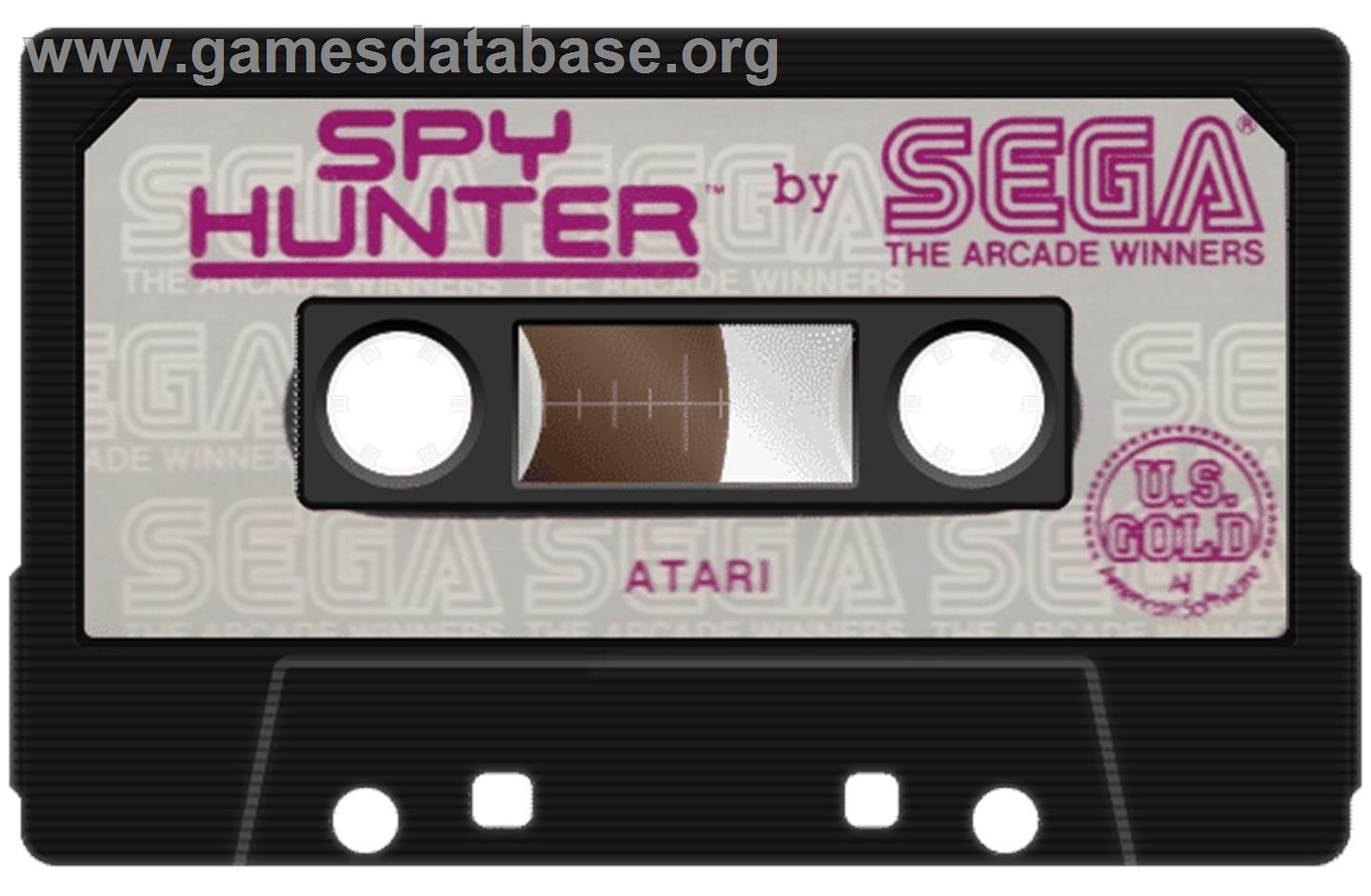 Spy Hunter - Atari 8-bit - Artwork - Cartridge