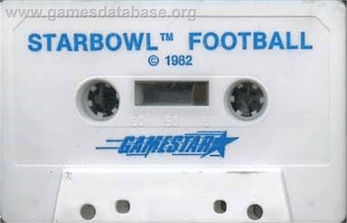 Starbowl Football - Atari 8-bit - Artwork - Cartridge