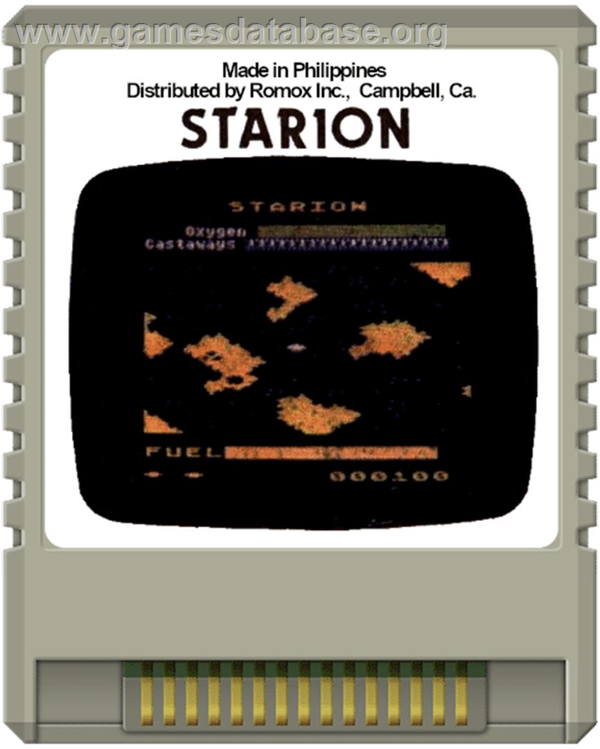 Starion - Atari 8-bit - Artwork - Cartridge