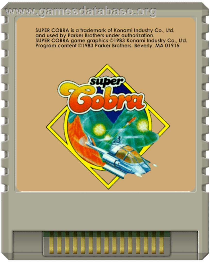 Super Cobra - Atari 8-bit - Artwork - Cartridge