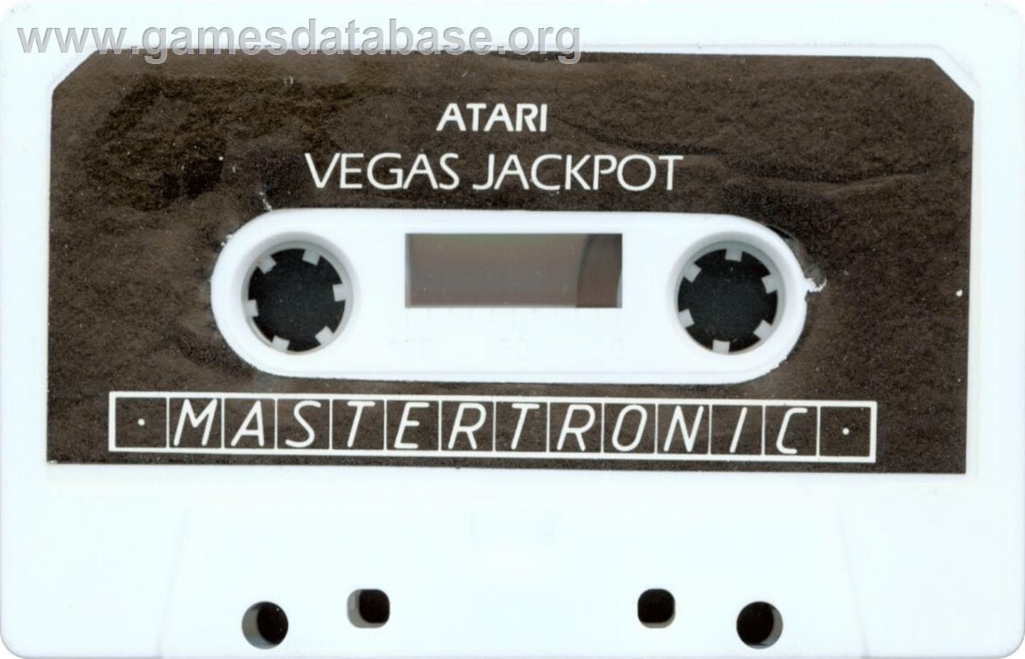 Vegas Jackpot - Atari 8-bit - Artwork - Cartridge