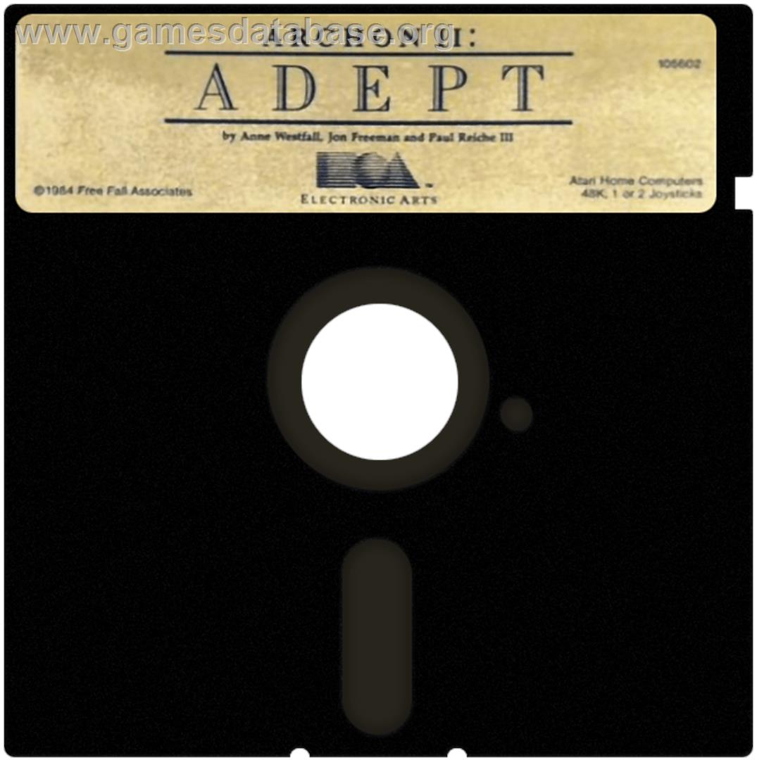 Archon 2: Adept - Atari 8-bit - Artwork - Disc