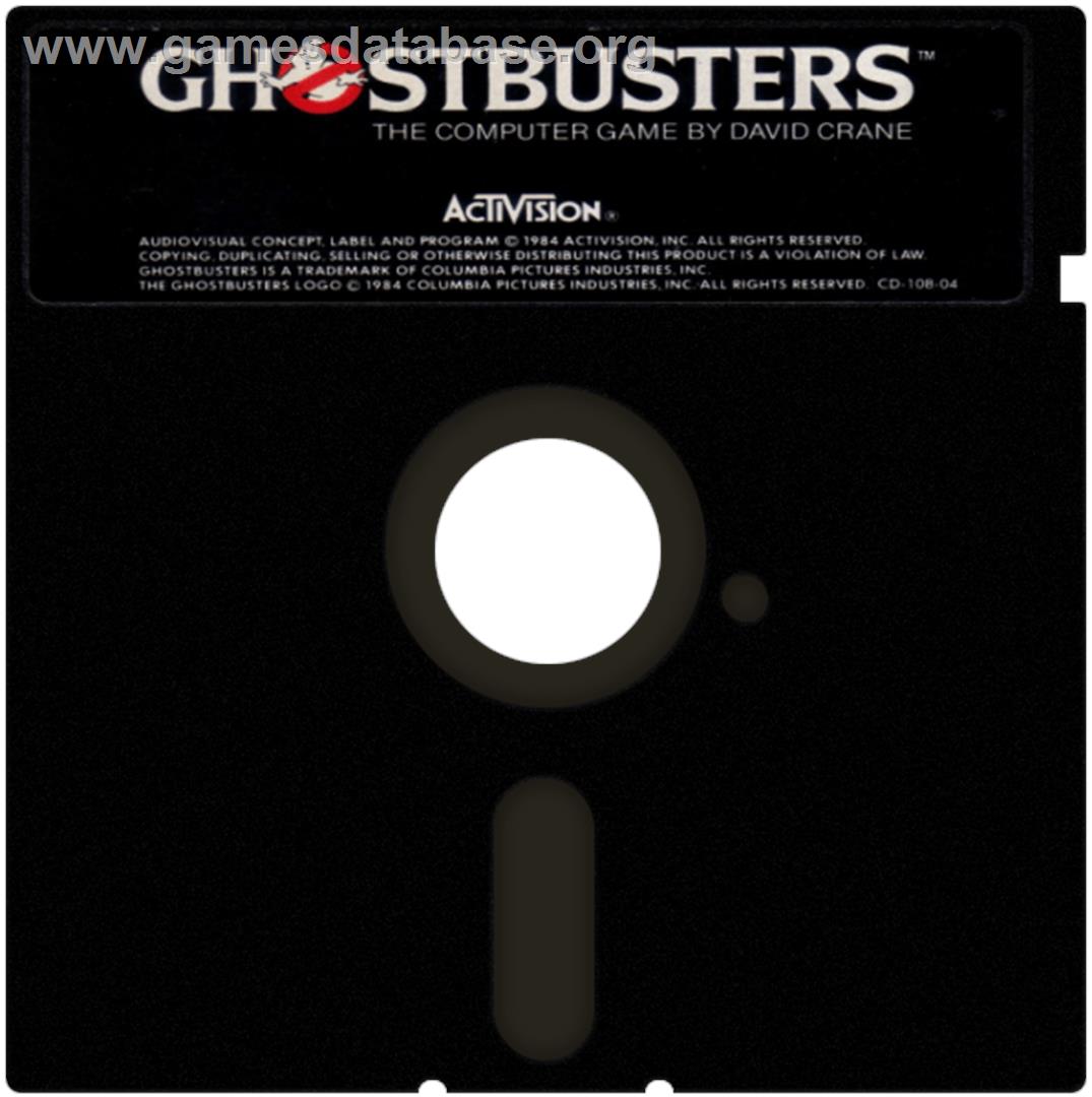 Ghostbusters - Atari 8-bit - Artwork - Disc