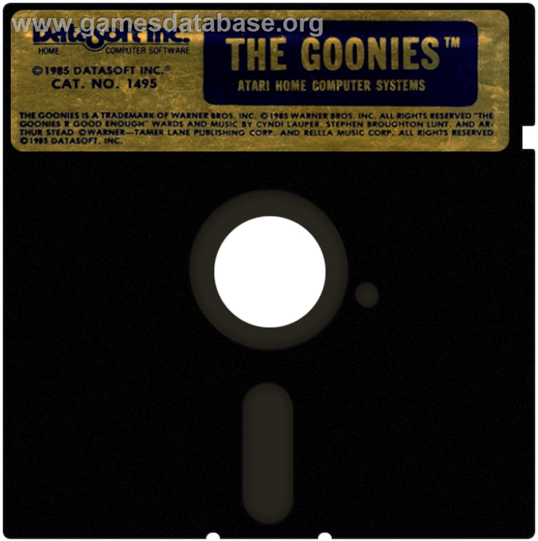 Goonies, The - Atari 8-bit - Artwork - Disc